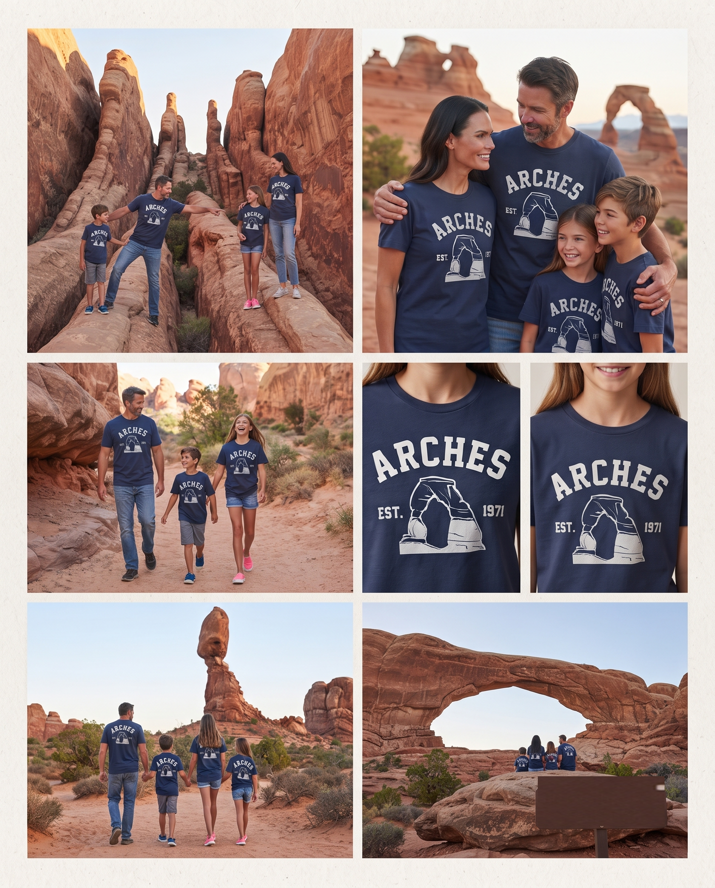 Custom Arches National Park Sweatshirt, Vintage Collegiate Utah Travel Hoodie
