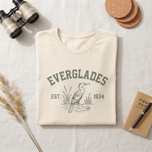 Custom Everglades Shirt, Vintage National Park Sweatshirt, Retro Florida Hoodie, Customized Nature Tshirt