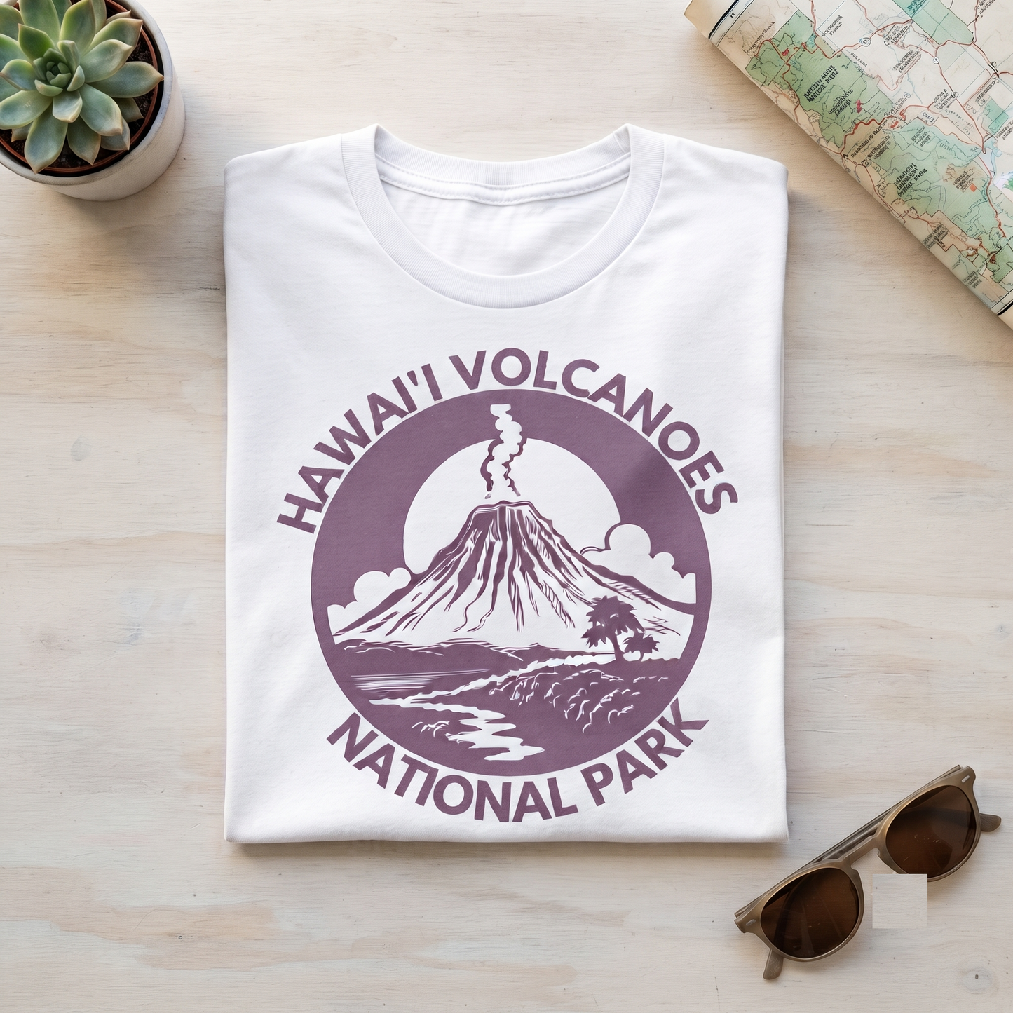 Hawaii Volcanoes National Park Shirt, Vintage National Park Sweatshirt, Personalized Hawaii Vacation Hoodie, Retro Nature Aesthetic Tee
