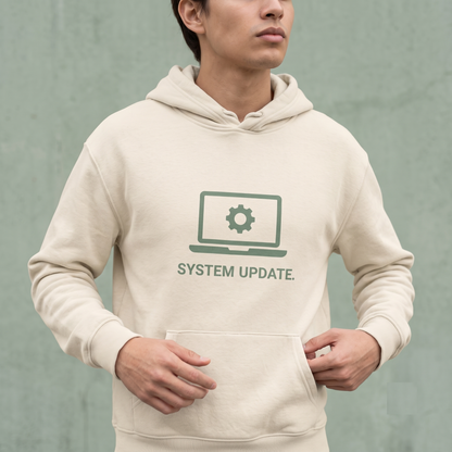 System Update Shirt, Funny Tech T-shirt, Custom Laptop Sweatshirt, Programmer Hoodie, Personalized IT Tee
