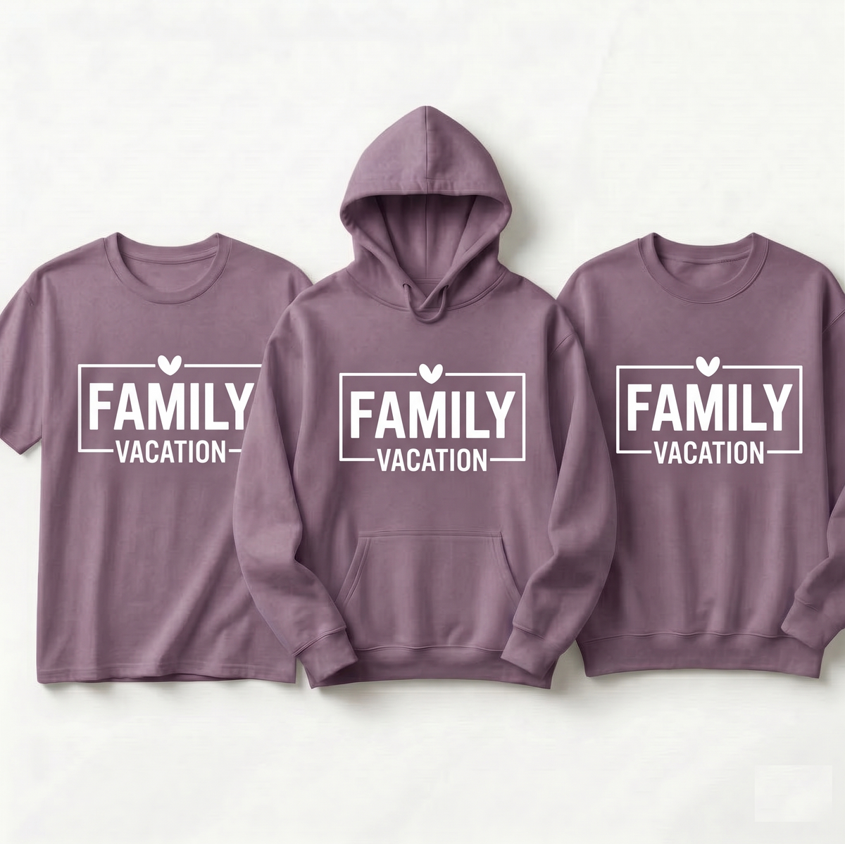 Custom Family Vacation Shirts 2026, Minimalist Family Trip Hoodie, Matching Family Vacation Crewneck, Custom Family Reunion Sweatshirt