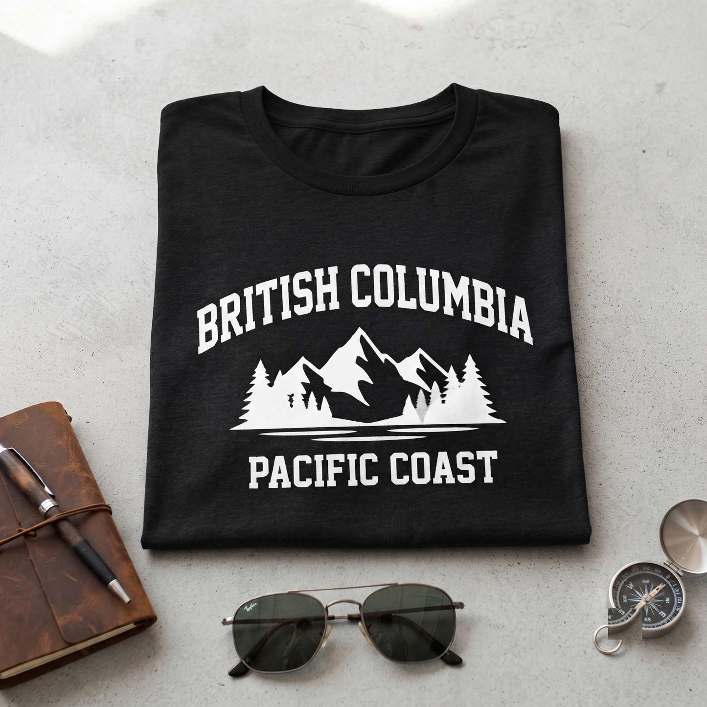 Custom British Columbia Shirt, Vintage BC Sweatshirt, Retro Canada Hoodie, Customized Mountain Tshirt