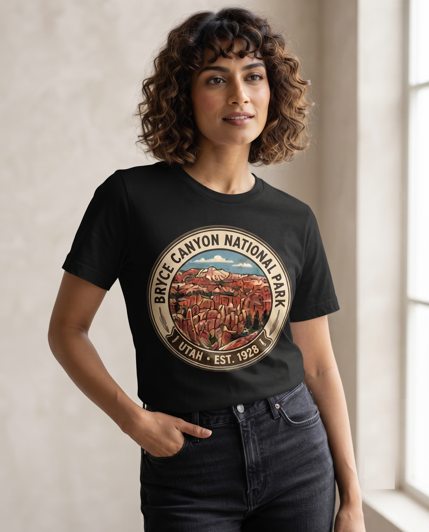 Custom Bryce Canyon National Park Retro Hoodie, Vintage Hoodoos Sweatshirt, Utah Nature Apparel