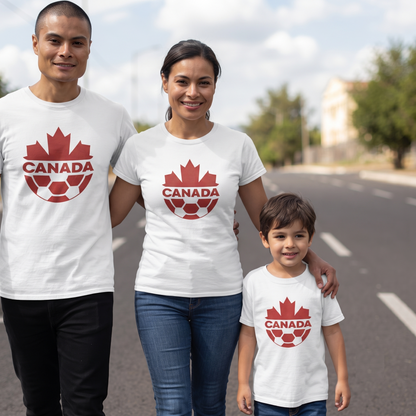 Custom Canada Soccer Shirt, Personalized Football Hoodie, Canadian Fan Apparel