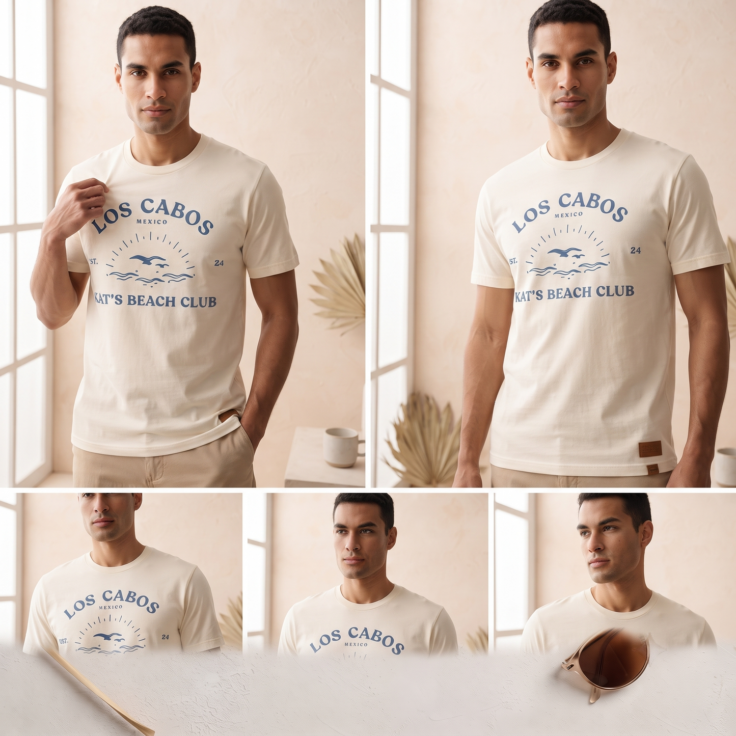 Custom Los Cabos Bachelorette Shirt, Beach Club Vacation Sweatshirt, Sunset Birds Ocean Waves Hoodie