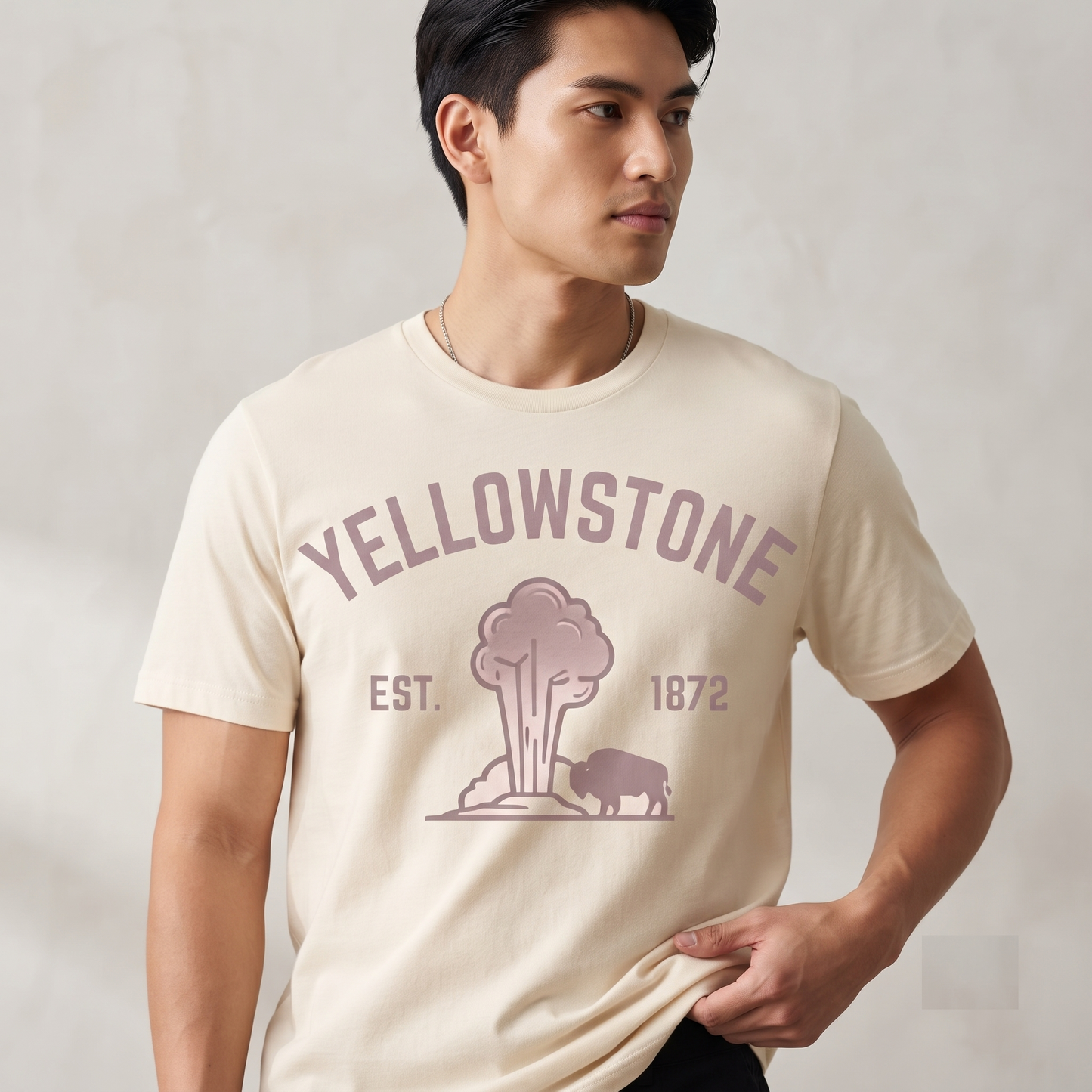 Custom Yellowstone Shirt, Vintage Yellowstone Sweatshirt, Retro Geyser Hoodie, Customized National Park Tshirt