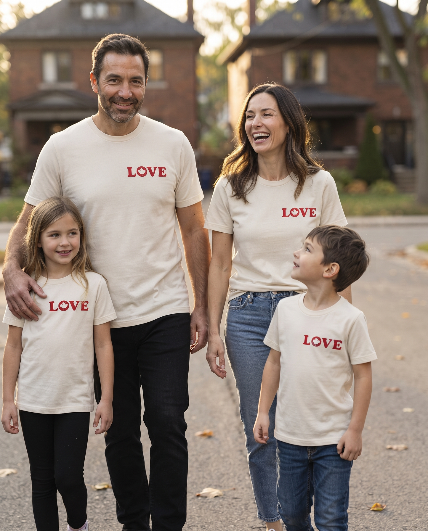 Custom Canada Love Shirt, Minimalist Maple Leaf Hoodie, Personalized Apparel