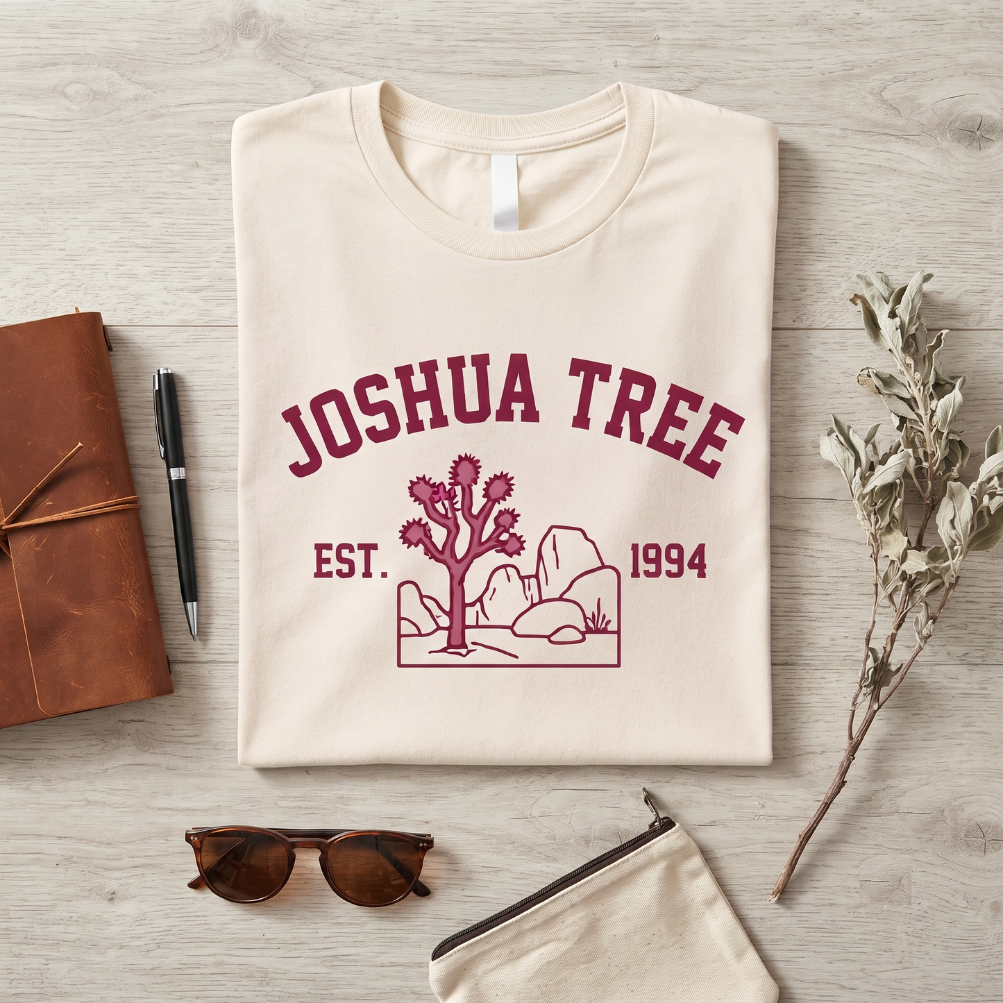 Custom Joshua Tree Shirt, Vintage National Park Sweatshirt, Retro Collegiate Hoodie, Customized Nature Tshirt