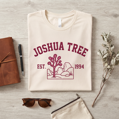 Custom Joshua Tree Shirt, Vintage National Park Sweatshirt, Retro Collegiate Hoodie, Customized Nature Tshirt