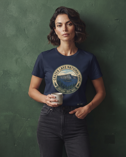 Custom Crater Lake National Park Shirt, Retro Oregon Sweatshirt, Vintage Hoodie