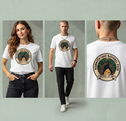 Mammoth Cave National Park Retro T-Shirt: Kentucky Est. 1941 Adventure Apparel