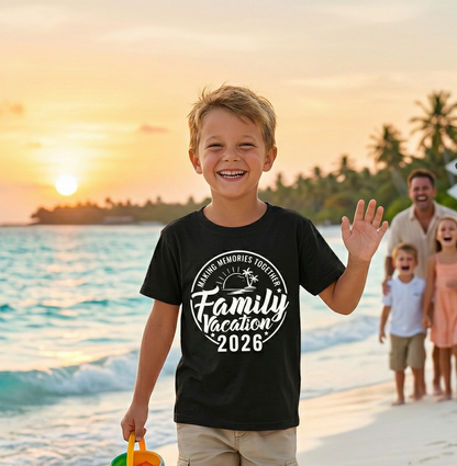 Family Vacation 2026 Shirt, Making Memories Together Tee