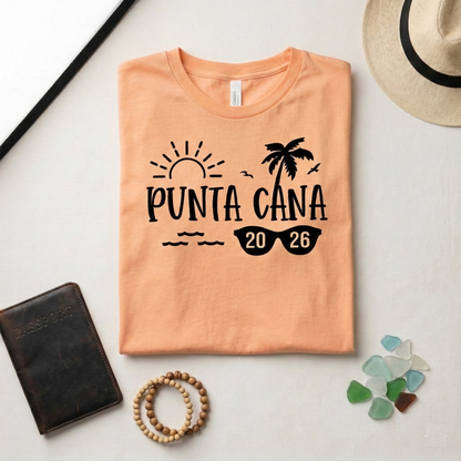 Punta Cana 2026 Sweatshirt, Dominican Republic Beach Vacation Crewneck
