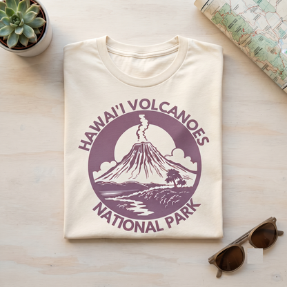 Hawaii Volcanoes National Park Shirt, Vintage National Park Sweatshirt, Personalized Hawaii Vacation Hoodie, Retro Nature Aesthetic Tee