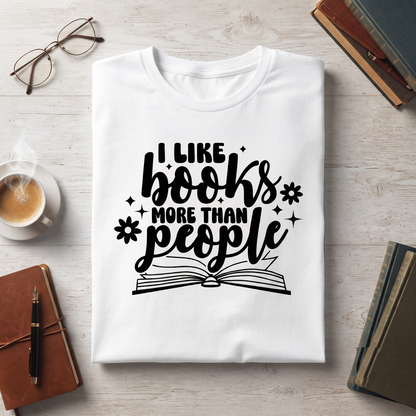 Retro Book Lover Shirt, Introvert Reading Sweatshirt, Groovy Flowers Hoodie