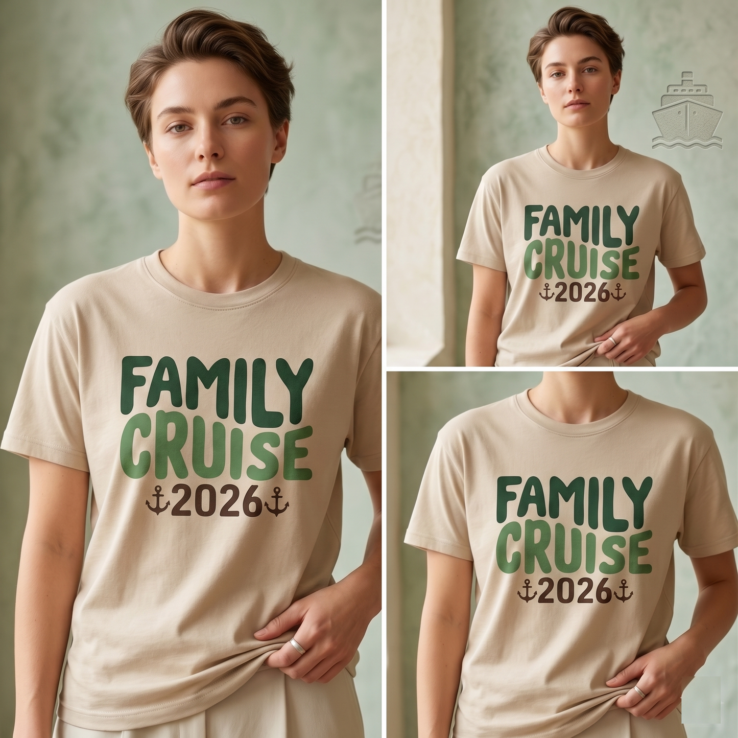 Custom Family Cruise 2026 Shirt, Matching Vacation Hoodies, Personalized Cruise Squad Sweatshirt, Nautical Group Trip Gift