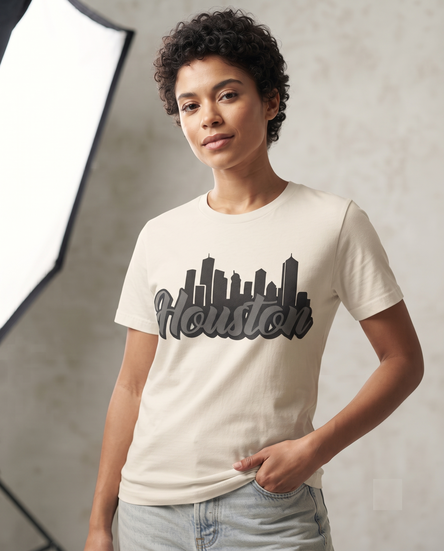 Houston Skyline Shirt, Houston Texas T-shirt, Personalized Houston Sweatshirt, Houston Hoodie, Vintage City Skyline