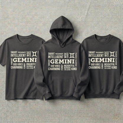 Custom Virgo Zodiac Hoodie and Sweatshirt, Virgo Shirt, Astrology Word Cloud Tee, Virgo Gift for Men, Personalized Zodiac Sign Hoodie