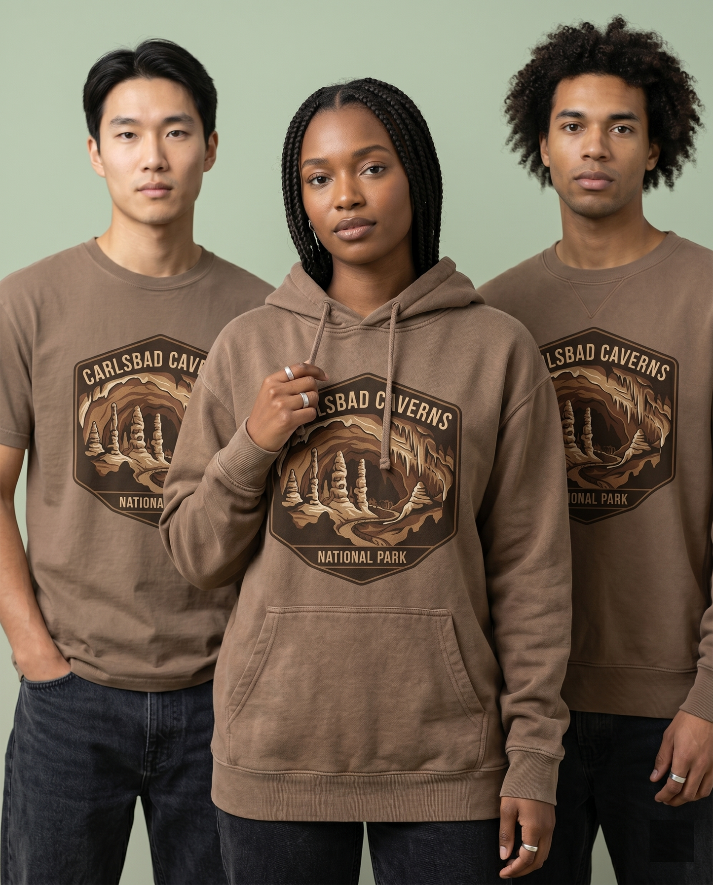 Carlsbad Caverns National Park Shirt, New Mexico Cave Hoodie, Vintage Stalactite Sweatshirt, Custom Spelunking Gift, National Park Apparel
