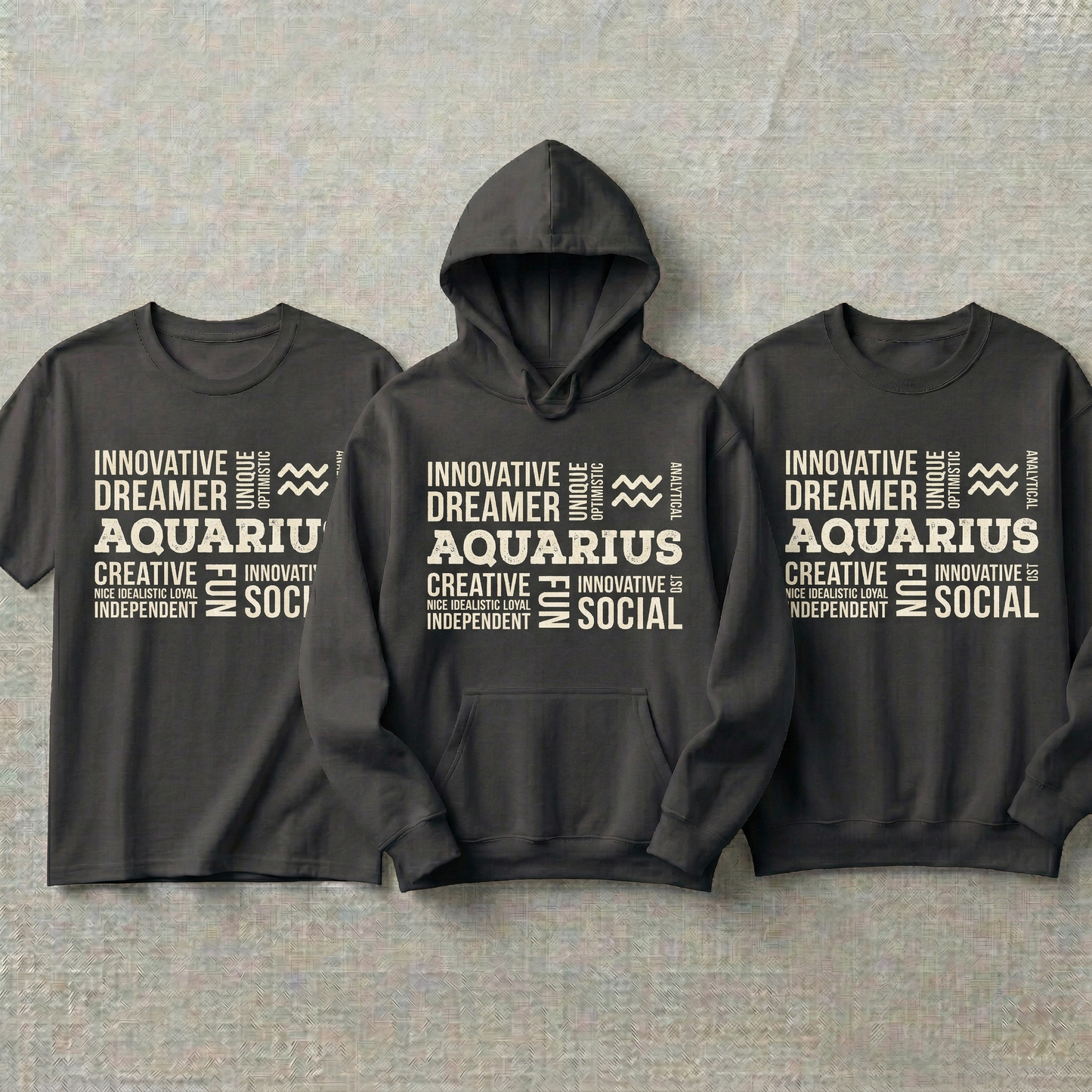 Custom Virgo Zodiac Hoodie and Sweatshirt, Virgo Shirt, Astrology Word Cloud Tee, Virgo Gift for Men, Personalized Zodiac Sign Hoodie