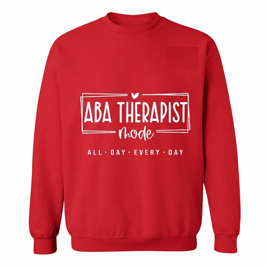ABA Therapist Mode Shirt – BCBA, RBT Professional Apparel Gift
