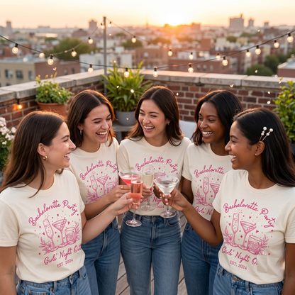 Bachelorette Party Cocktail Sweatshirt, Girls Night Out, Bridal Shower Apparel