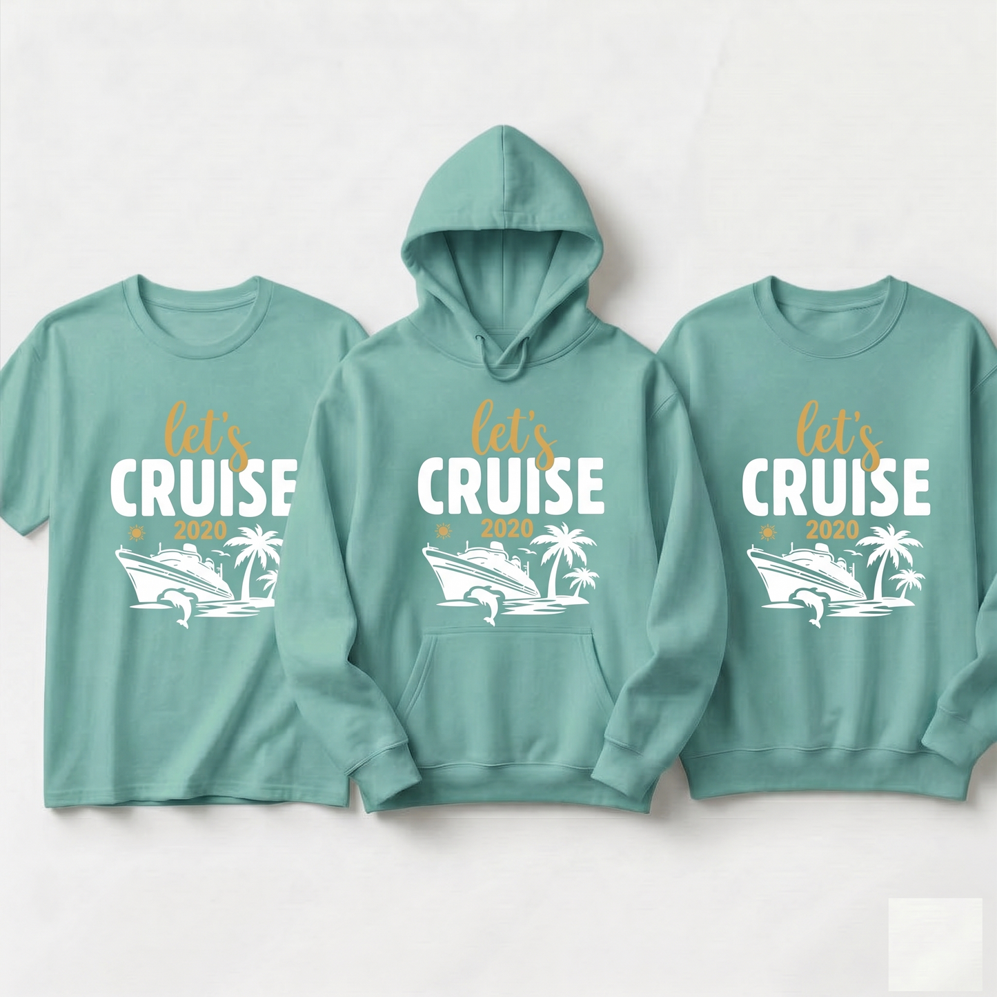 Custom Let's Cruise 2026 Shirt, Matching Family Cruise Hoodie, Personalized Group Vacation Sweatshirt, Ship Life Tee, Family Trip 2026 Gift