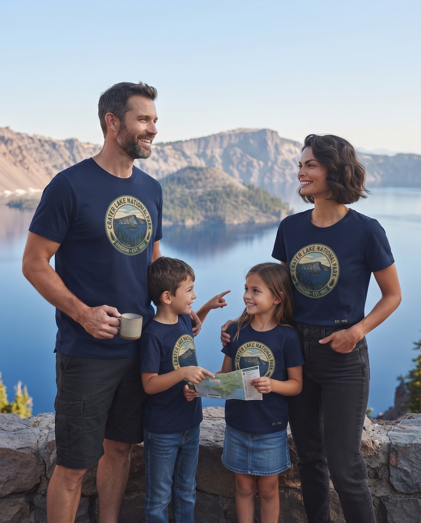 Custom Crater Lake National Park Shirt, Retro Oregon Sweatshirt, Vintage Hoodie