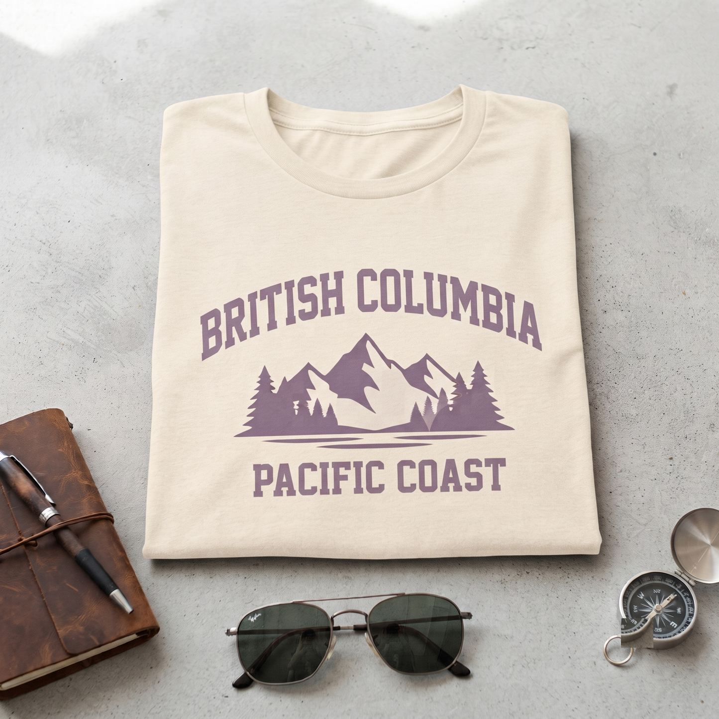 Custom British Columbia Shirt, Vintage BC Sweatshirt, Retro Canada Hoodie, Customized Mountain Tshirt