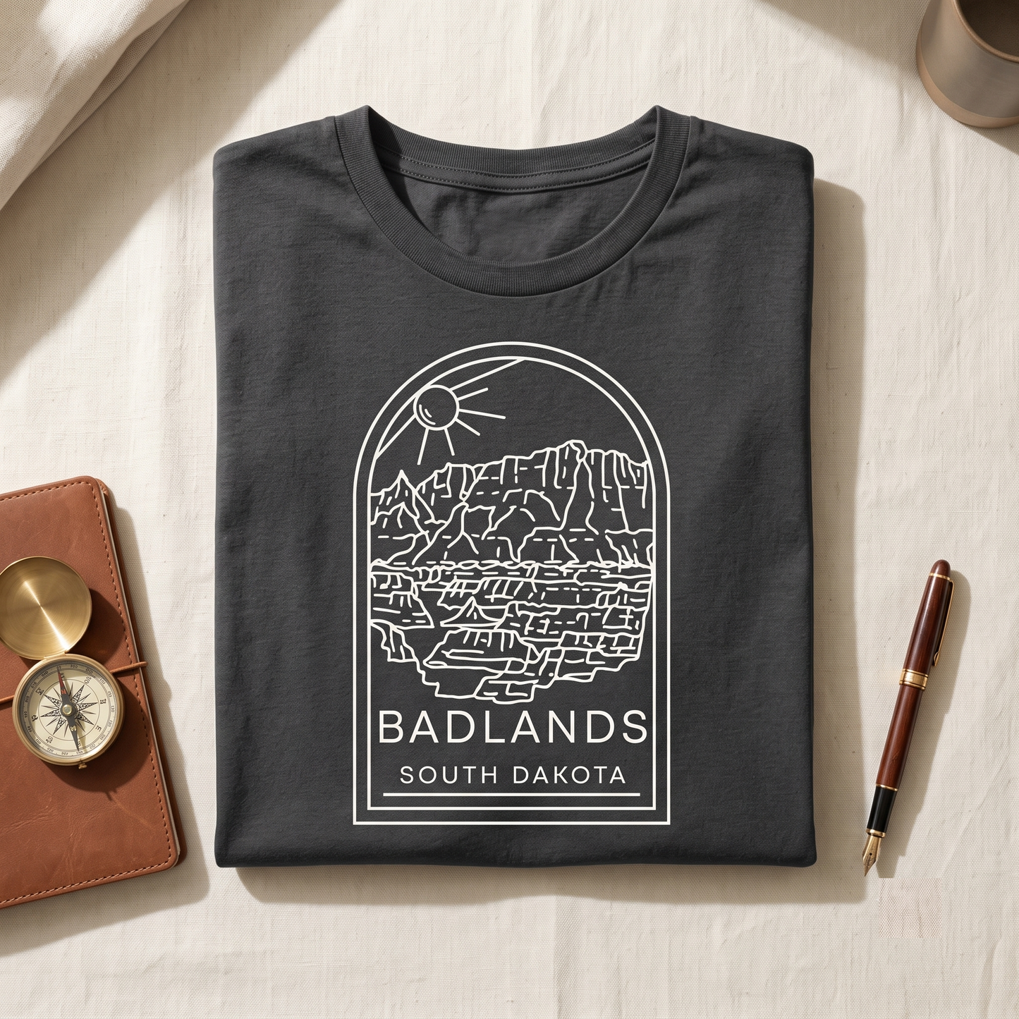 Custom Badlands Shirt, Badlands South Dakota Sweatshirt, Personalized Nature Hoodie