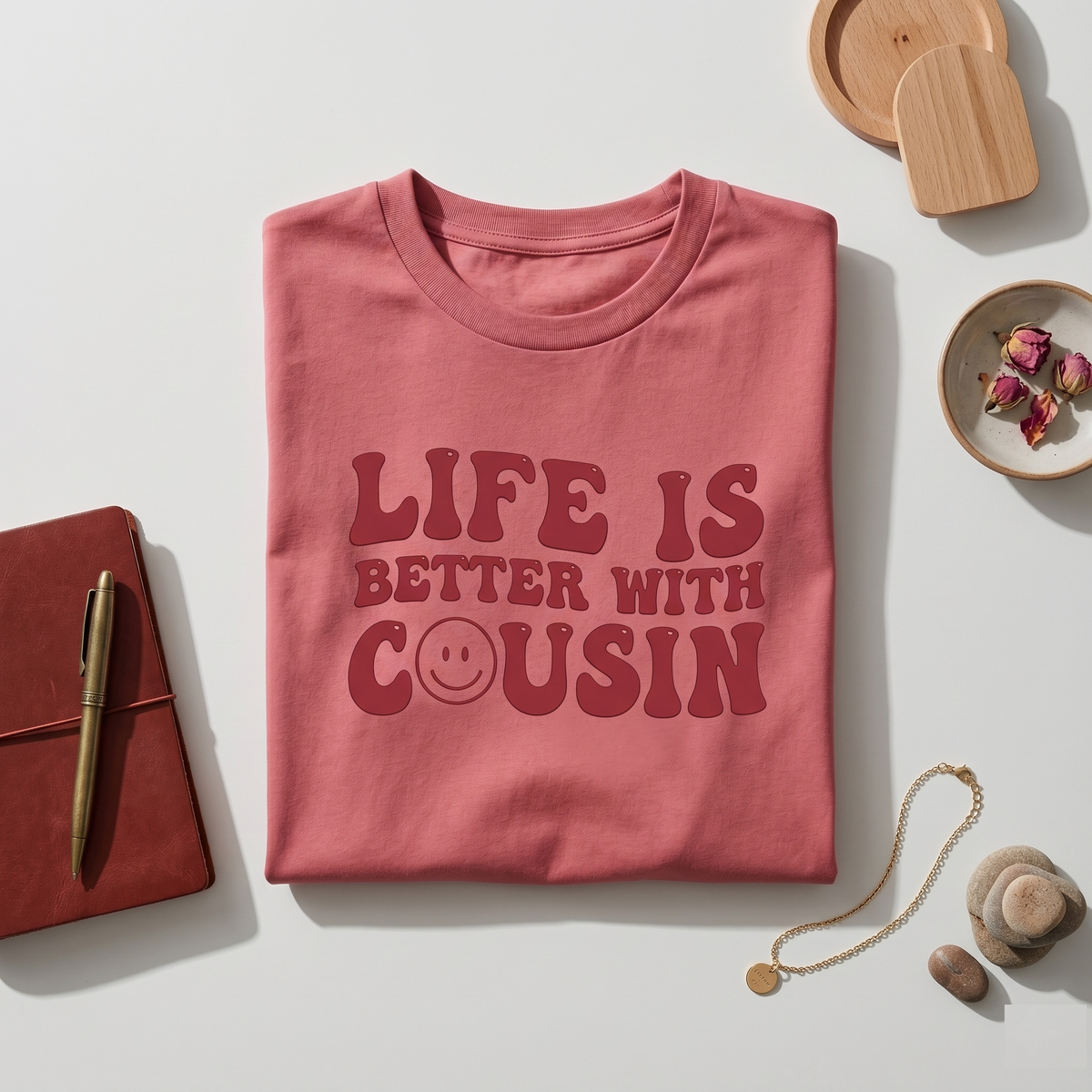 Custom Cousin Shirt, Matching Cousin Shirts, Life is Better With Cousin, Retro Family Reunion Tee, Cousin Crew Sweatshirt