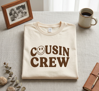 Custom Cousin Crew Shirt, Matching Family Vacation 2026 Hoodie, Personalized Family Reunion Sweatshirt, Cousin Trip Matching Outfits