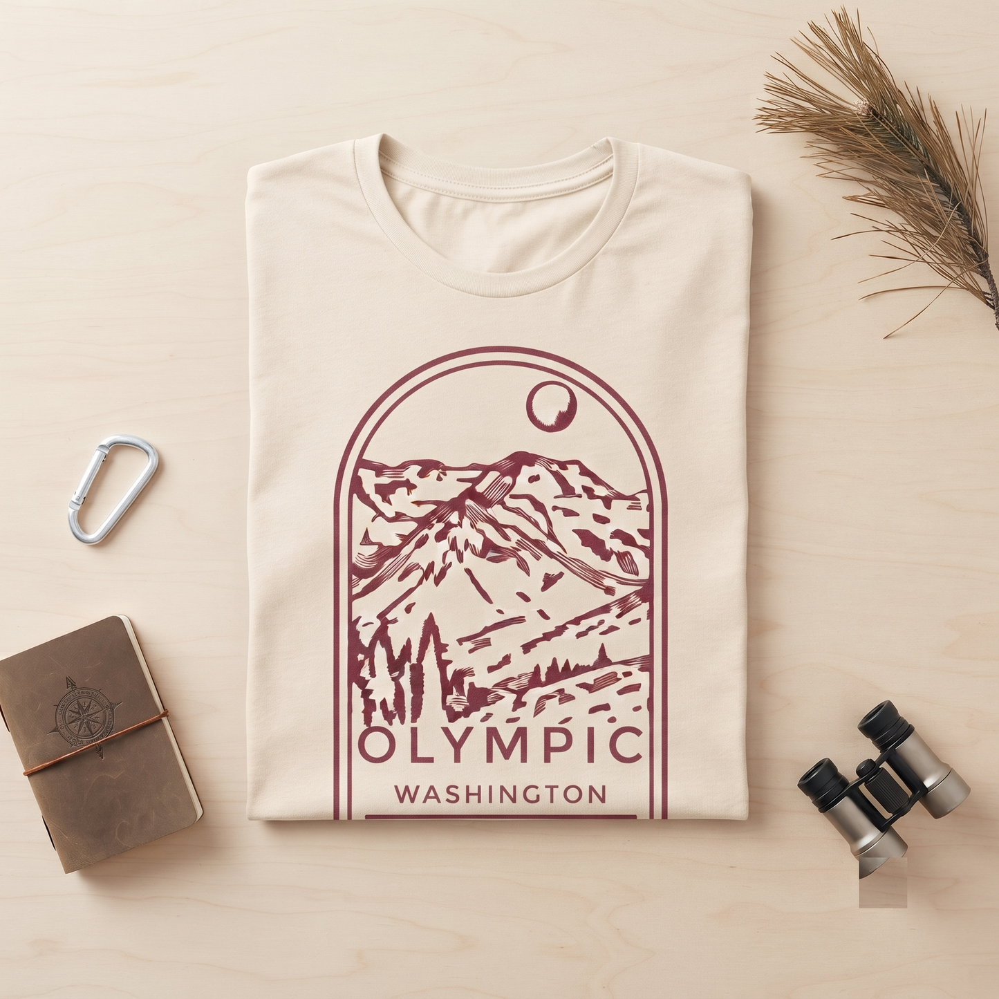 Custom Olympic National Park Shirt, Minimalist Washington Sweatshirt, Personalized Nature Hoodie