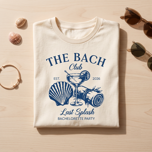 Last Splash Bachelorette Party Shirt, Beach Bach Club Hoodie, Custom Nautical Wedding Sweatshirt