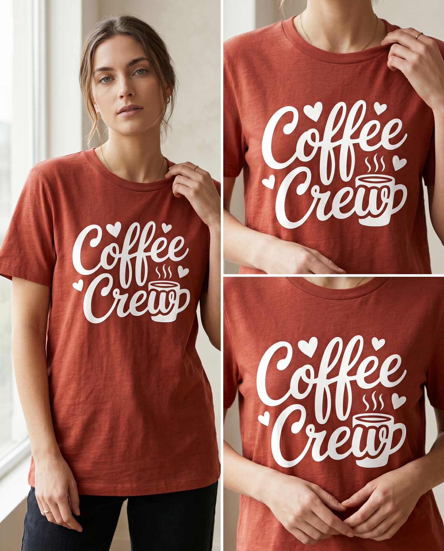 Custom Coffee Crew Hoodie, Personalized Coffee Lover Apparel, Caffeine Addict Sweatshirt, Barista Gift