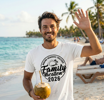 Family Vacation 2026 Shirt, Making Memories Together Tee