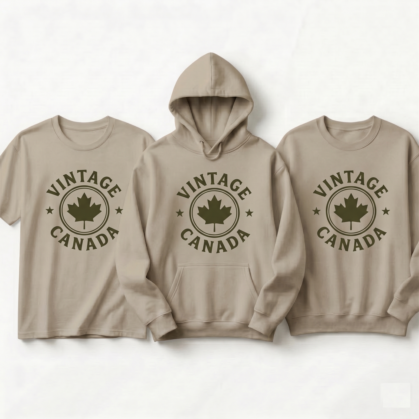 Custom Vintage Canada Shirt, Retro Collegiate Maple Leaf Tee, Personalized Canada Day T-Shirt, Varsity Style Canadian Pride Apparel