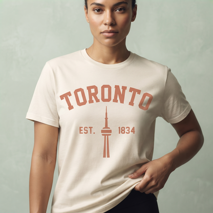 Custom Toronto Shirt, Vintage Toronto Sweatshirt, Retro CN Tower Hoodie, Customized Canada Tshirt