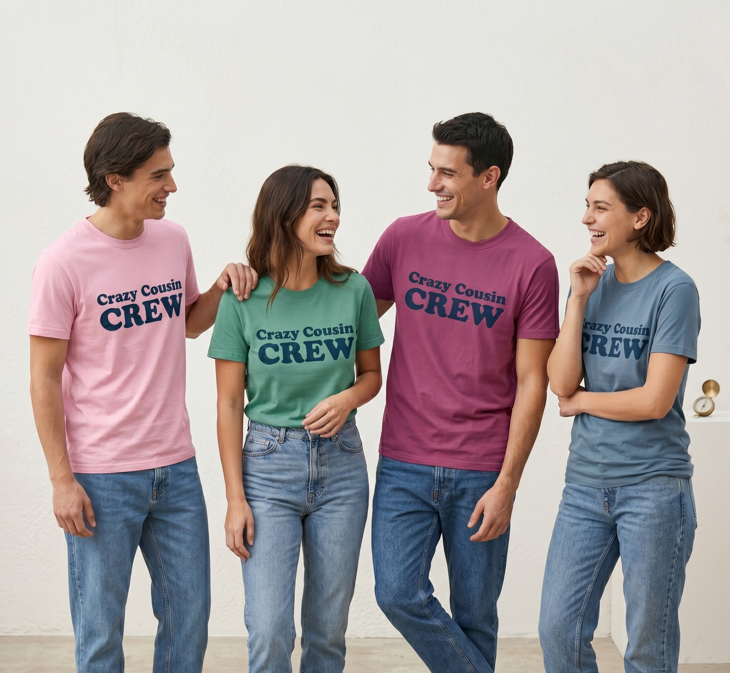 Custom Crazy Cousin Crew Shirt, Matching Cousin Hoodies, Family Reunion Sweatshirt, Personalized Cousin Gift, Cousin Squad Outfits