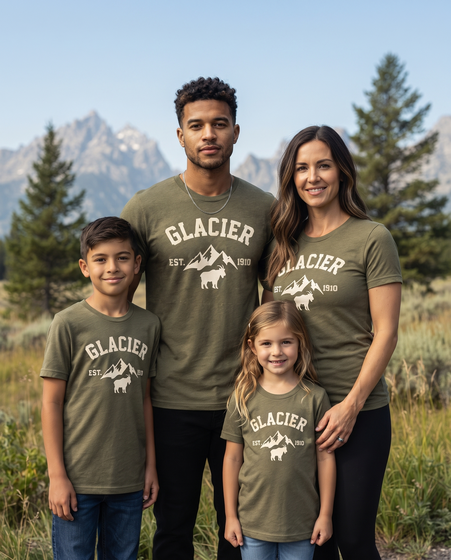 Custom Glacier National Park Shirt, Vintage Collegiate Mountain Sweatshirt, Retro Hoodie