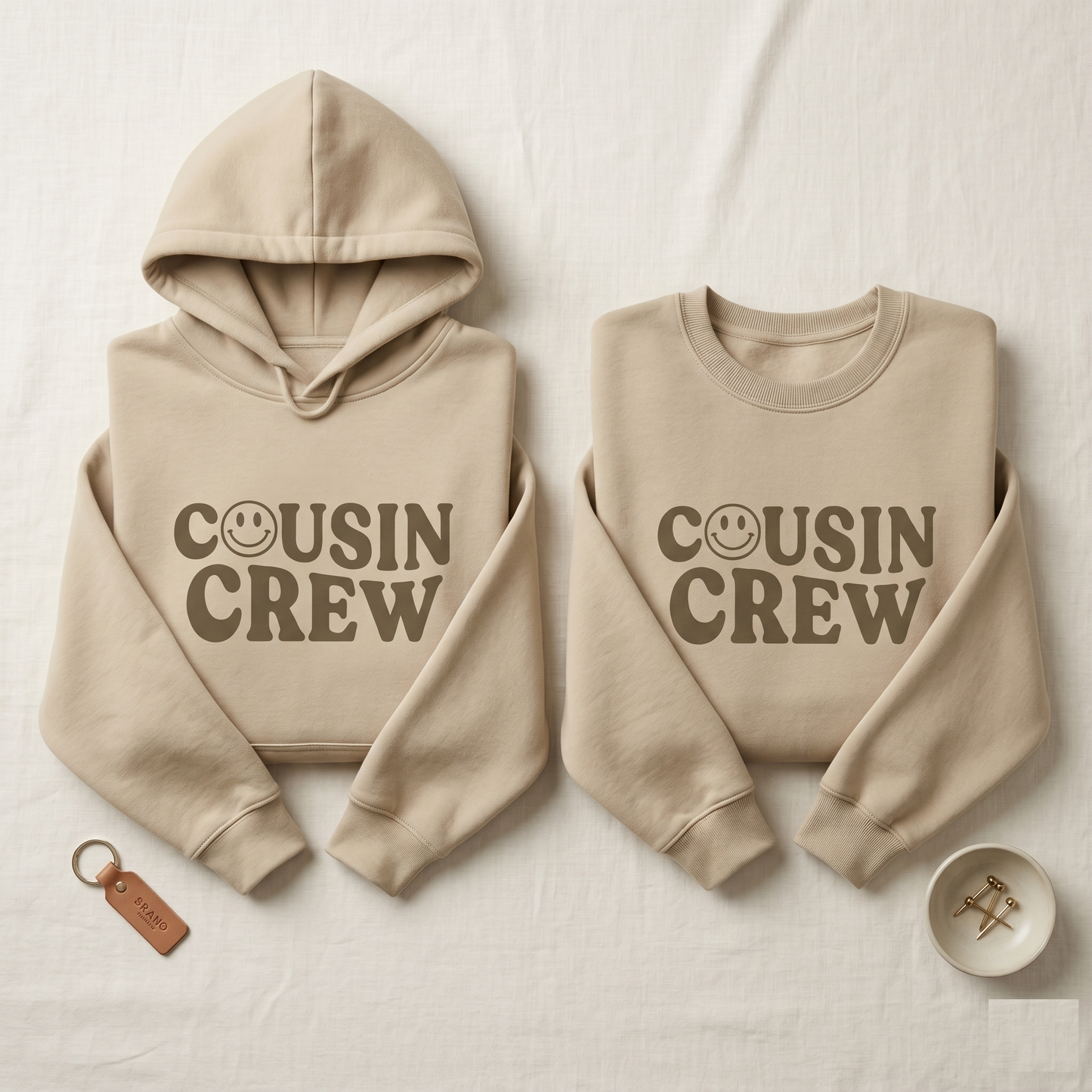 Custom Cousin Crew Hoodie, Personalized Cousin Group Sweatshirt, Bachelorette Party Apparel