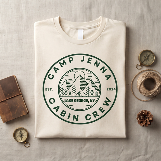 Custom Camping Shirt, Custom Cabin Crew Sweatshirt, Personalised Camp Bachelorette Hoodie