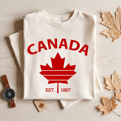 Varsity Canada Hoodie, Vintage Souvenir Sweatshirt, Personalized Country TShirt, Custom Text Varsity Tee