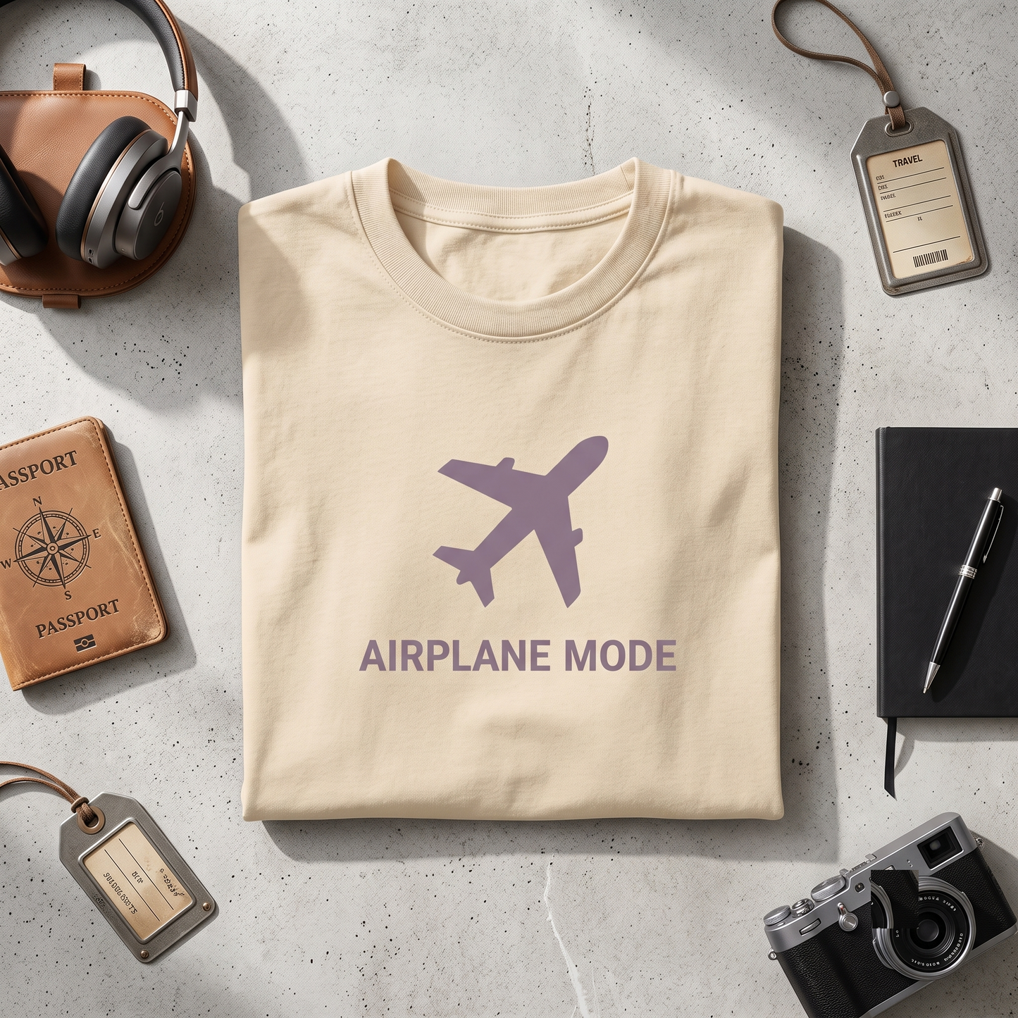 Airplane Mode Shirt, Funny Travel T-shirt, Custom Airplane Sweatshirt, Vacation Hoodie, Personalized Wanderlust Tee