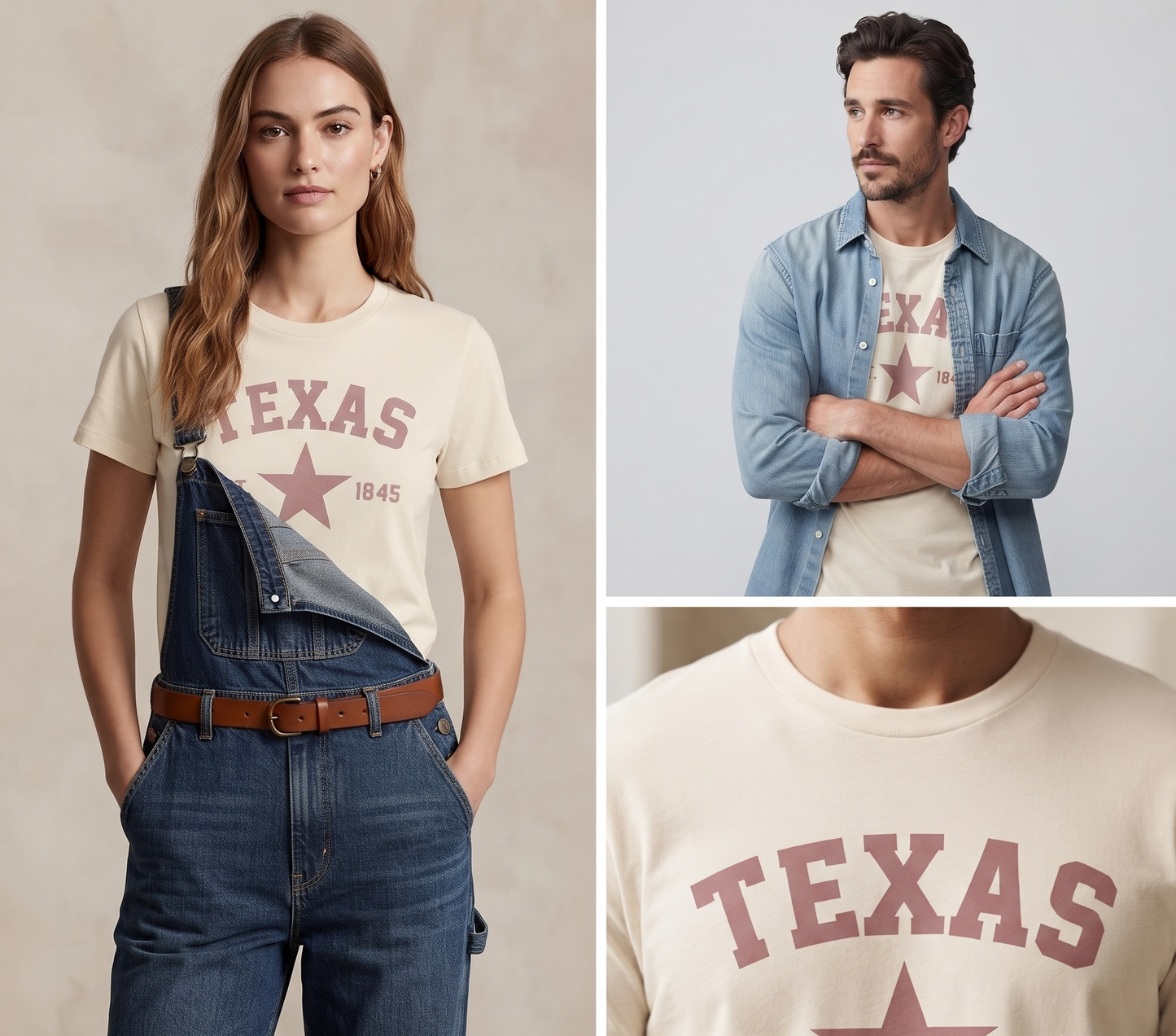 Custom Texas Star Varsity T-Shirt, Retro Lone Star Hoodie, Personalized Apparel