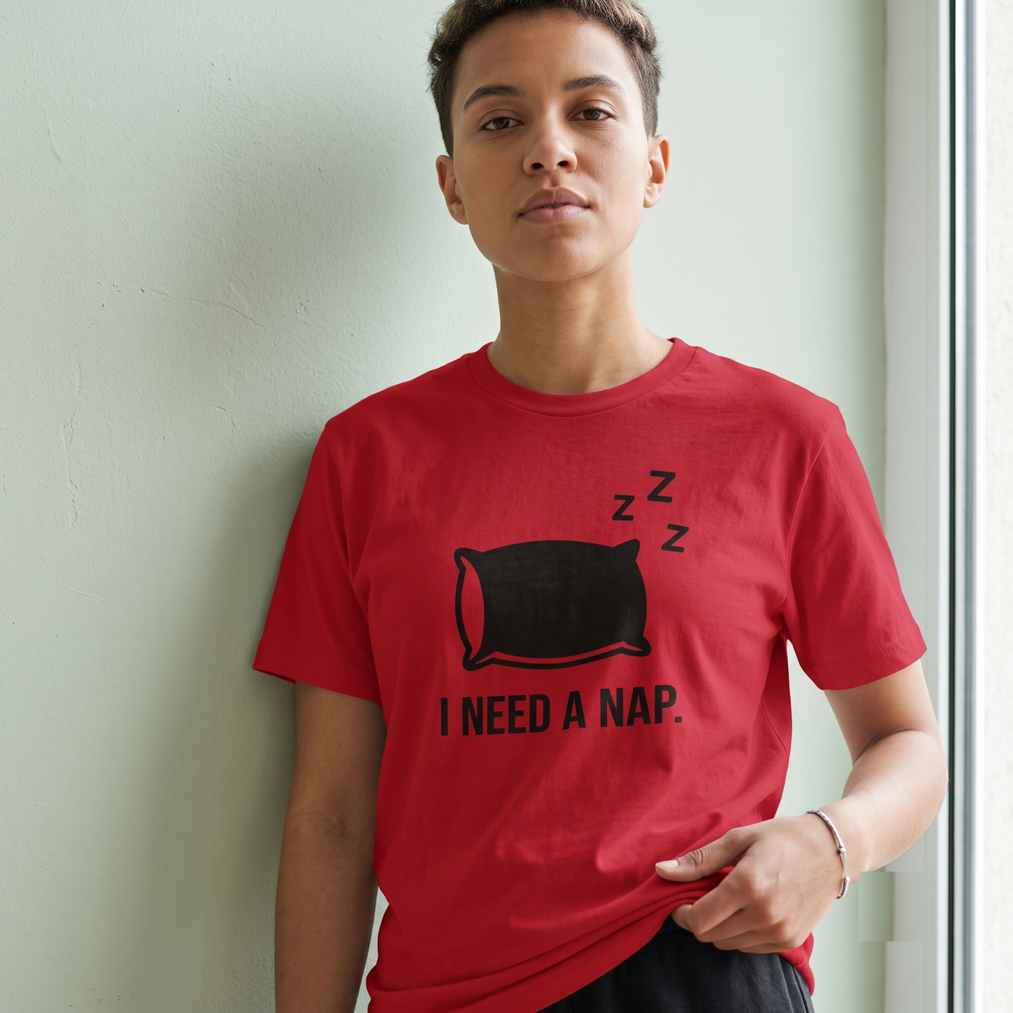 I Need A Nap Shirt, Funny Sleeping T-shirt, Custom Pillow Sweatshirt, Tired Hoodie, Personalized Sleepy Tee, Funny Gift for Friend,