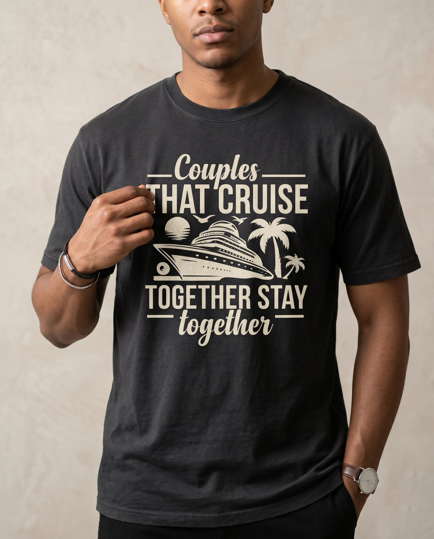 Custom Couples Cruise Shirt | Couples That Cruise Together Stay Together | Matching Vacation Hoodie | Anniversary Cruise Sweatshirt