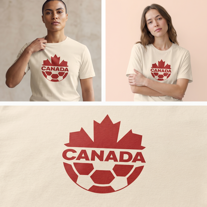 Custom Canada Soccer Shirt, Personalized Football Hoodie, Canadian Fan Apparel