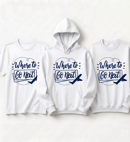 Custom Travel Sweatshirt, Wanderlust Adventure Hoodie, Personalized Vacation Apparel