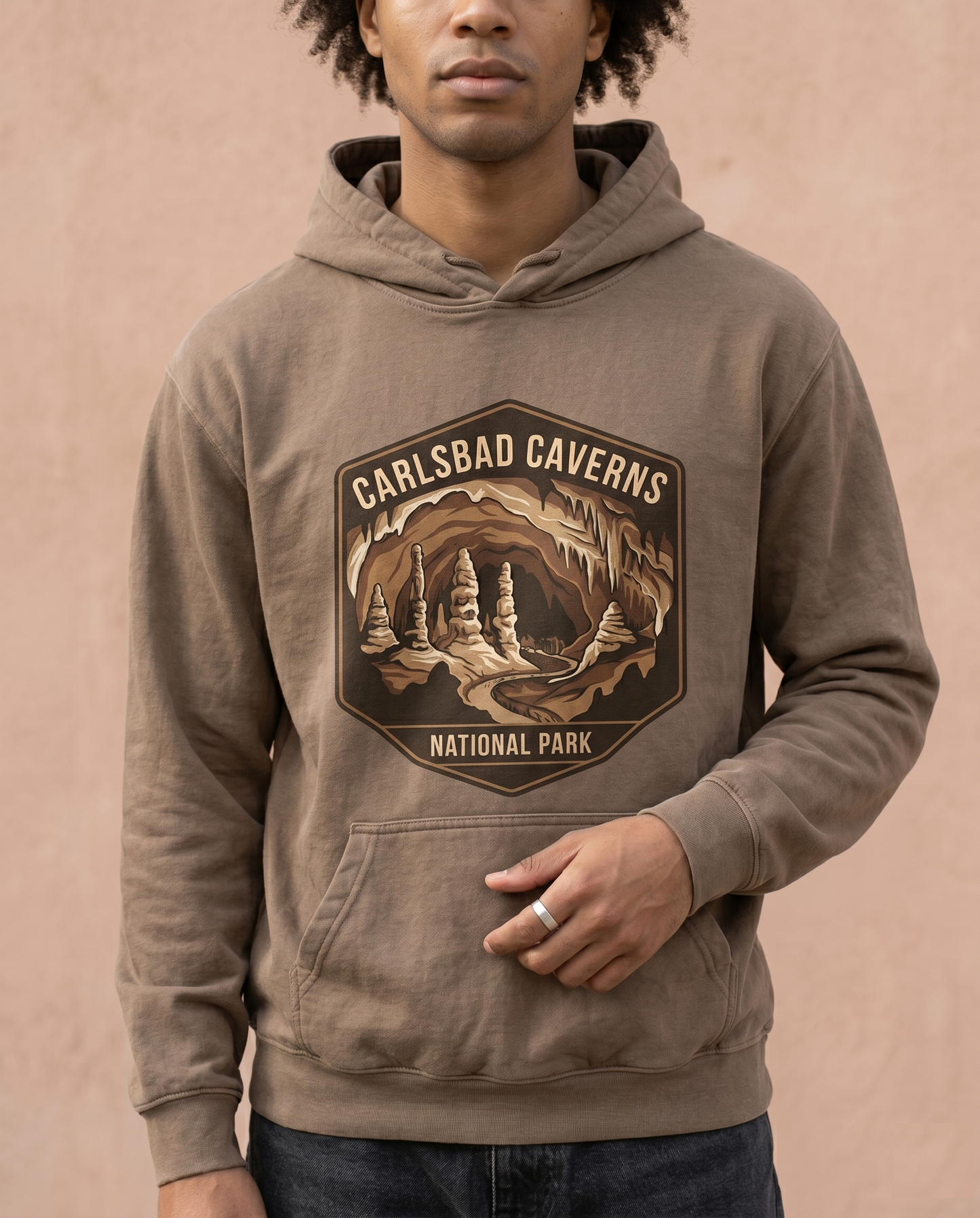 Carlsbad Caverns National Park Shirt, New Mexico Cave Hoodie, Vintage Stalactite Sweatshirt, Custom Spelunking Gift, National Park Apparel
